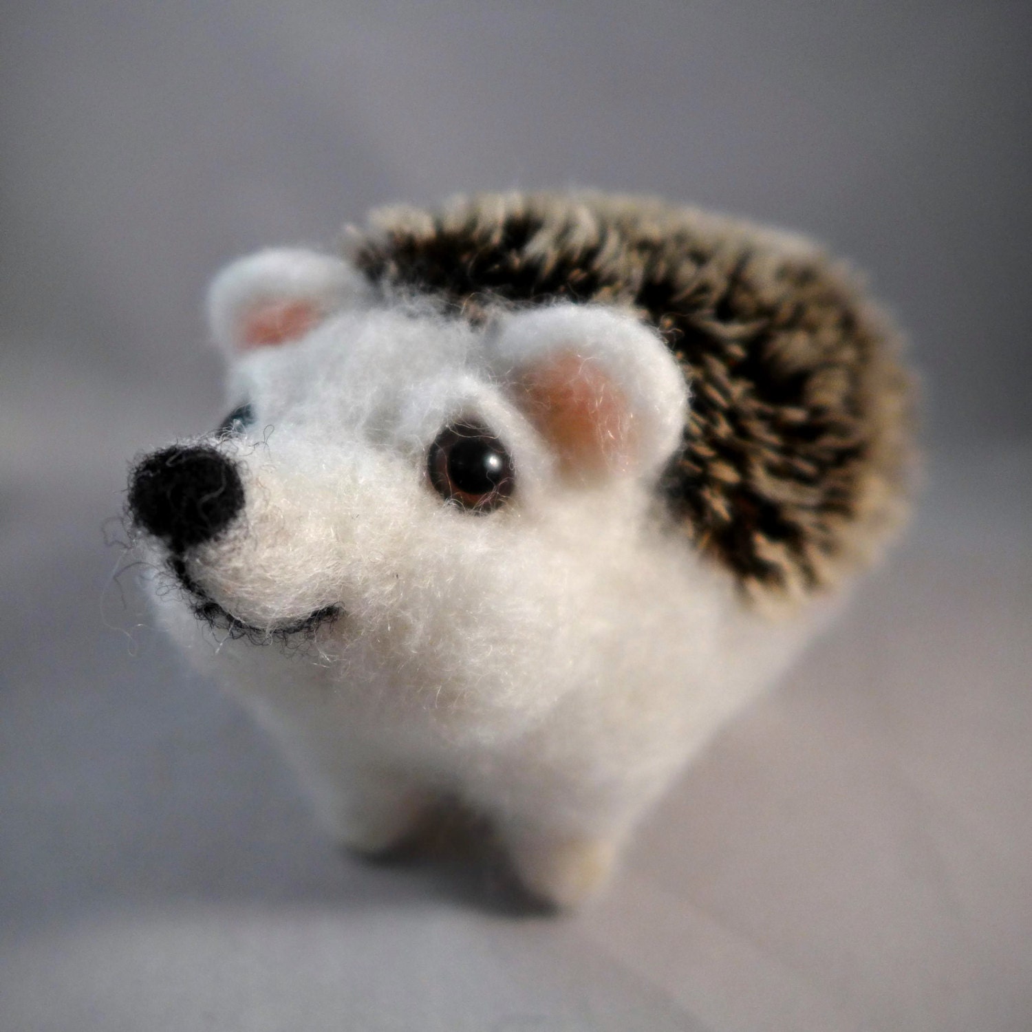 Needle Felted Hedgehog Needle Felted Animal Hedgehog Gift