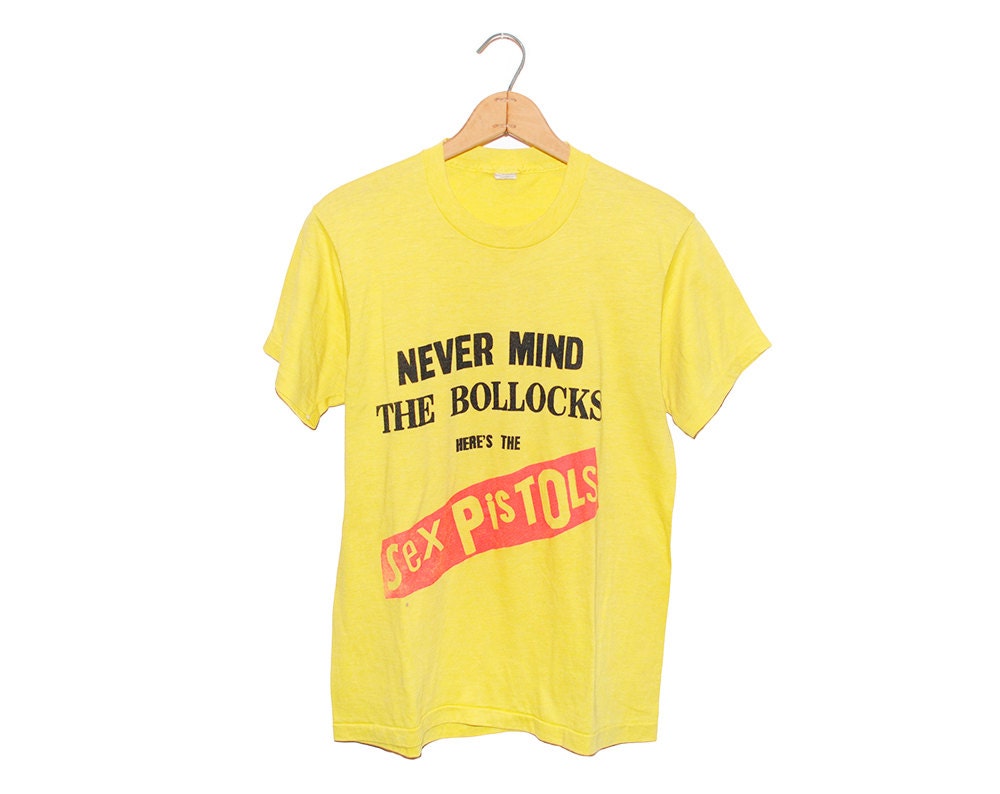 Vintage Sex Pistols Nevermind The Bollocks Bright Yellow Sexiezpix Web Porn