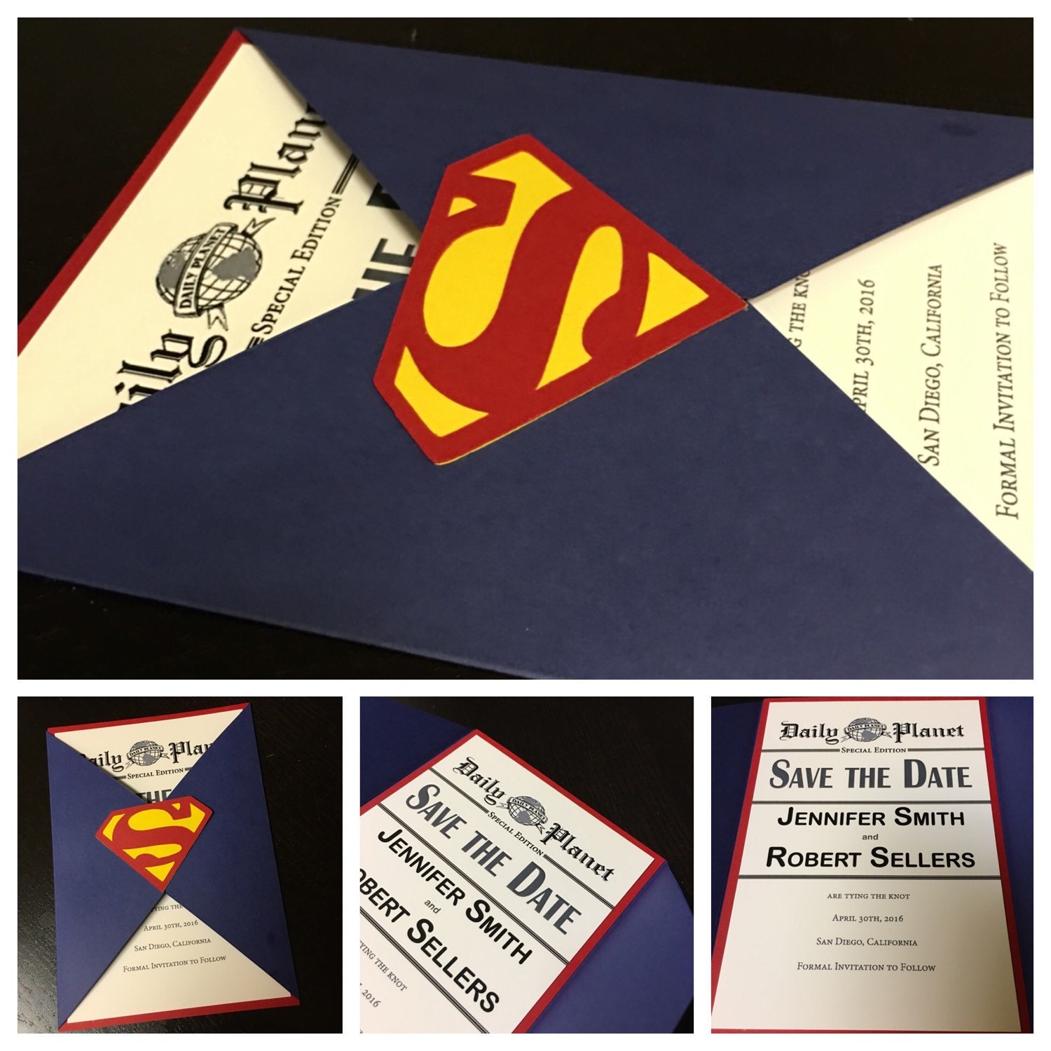 Superhero Themed Wedding Invitations 8
