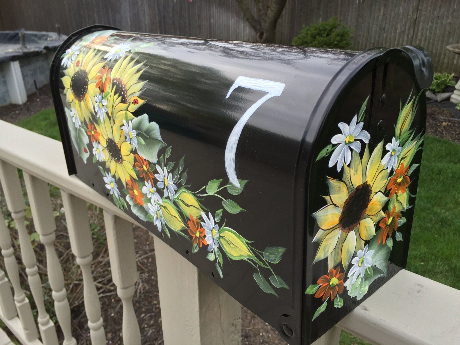 Mailboxes Hand Painted Mailboxes Sunflowers By DaisyCustomPainting   Il Fullxfull.964663776 2fna 