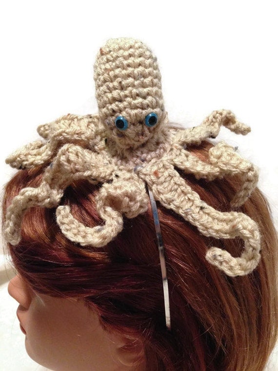 Octopus Headband Amigurumi Octopus Octopus by AddSomeStitches