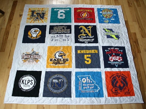 t shirt quilt with sashing