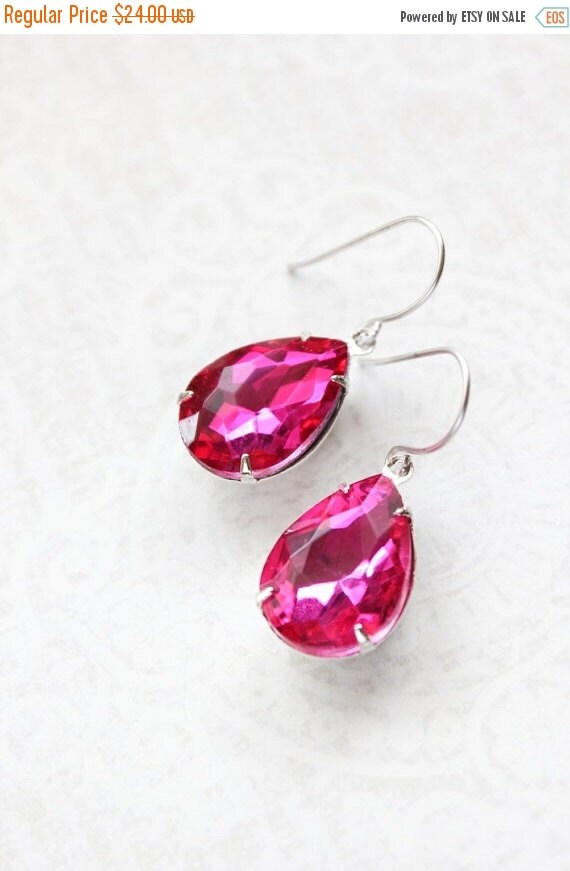 5038 Emely Earrings - FUSCHIA main image 0