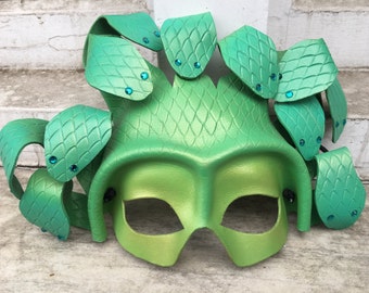 Medusa: Handmade Leather Mask