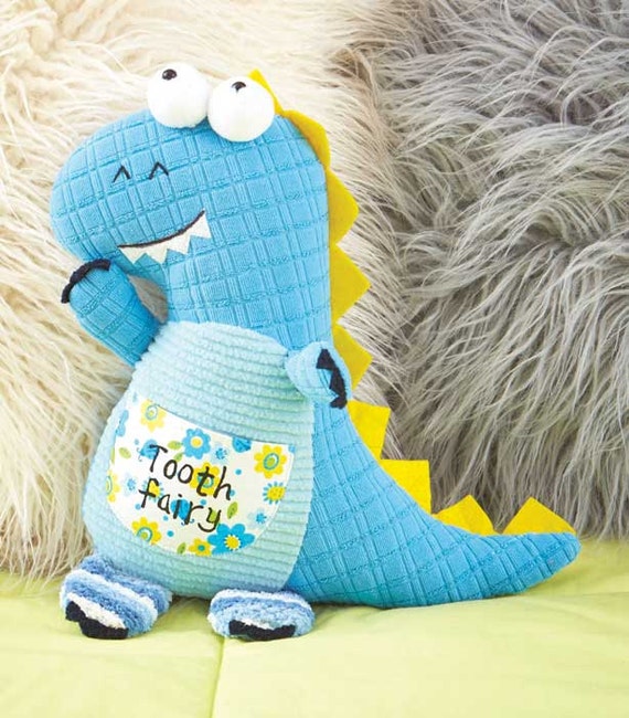 NEW Tooth Fairy Pillow Tooth Fairy Pillow Dinosaur