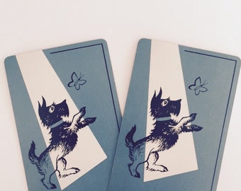Vintage Single Swap Playing Cards (2) Paper Epherema, Scrapbook, Collectibles, Crafting