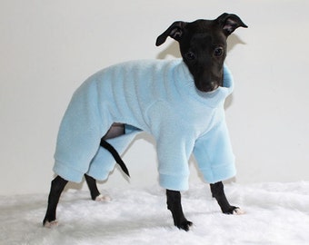 Italian Greyhound Puppy Jammies - for first walks in 3 sizes ( see item details) - various colours available