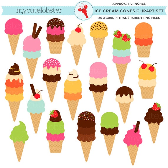 melting ice cream cone clipart - photo #37