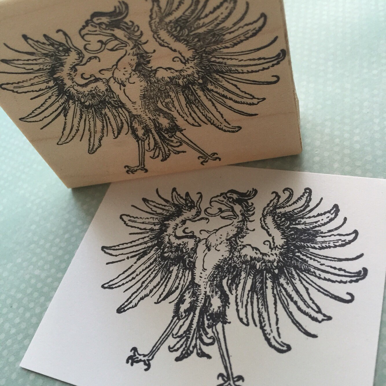Phoenix Rubber Stamp 5885