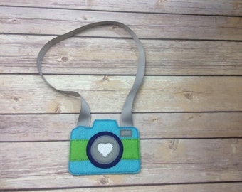 Felt camera pretend play