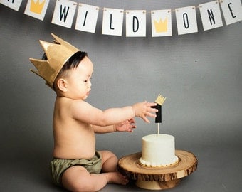 Where the Wild Things Are First Birthday Banner, Sign, 1st, Shower Decor
