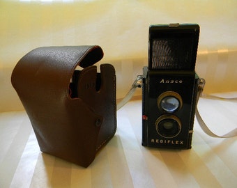 Vintage ANSCO REDIFLEX Camera with Case