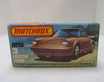 matchbox no 3 porsche turbo