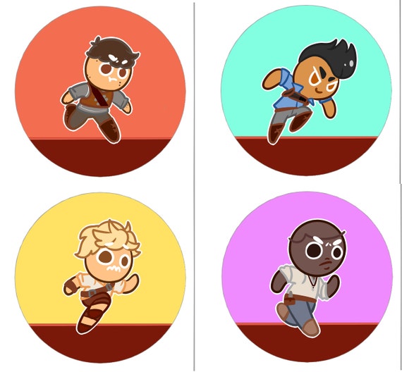 cookie runners the maze runner pins bookmark set