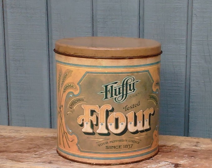 Vintage Flour Canister