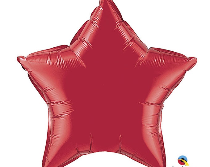 4" Preinflated Metallic Star Balloons - A set of 12 balloons
