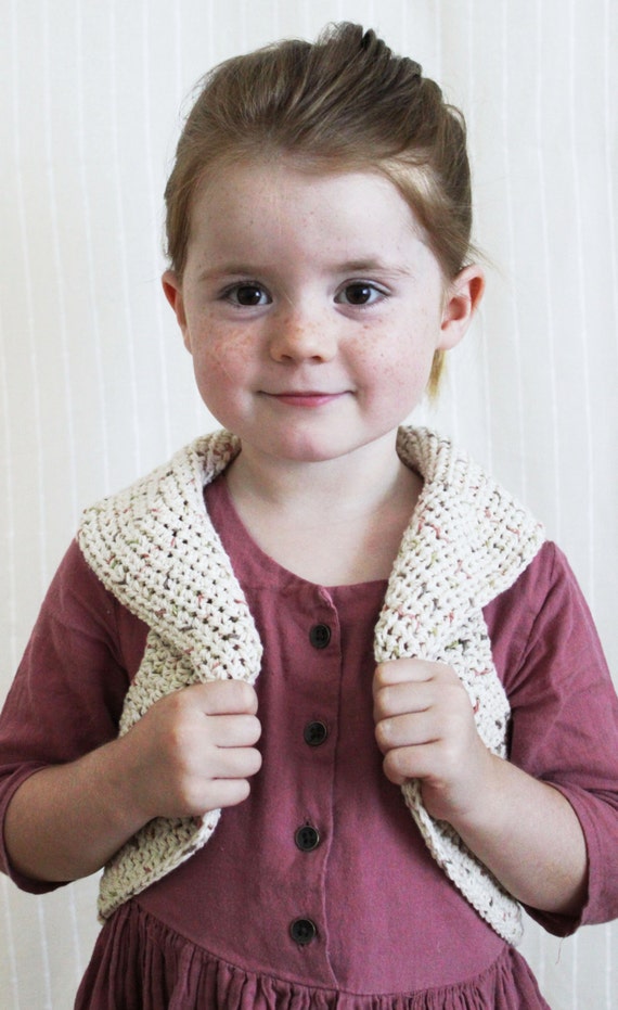 Crochet Pattern: The Summer Vest-3 Sizes by NaturallyNoraCrochet