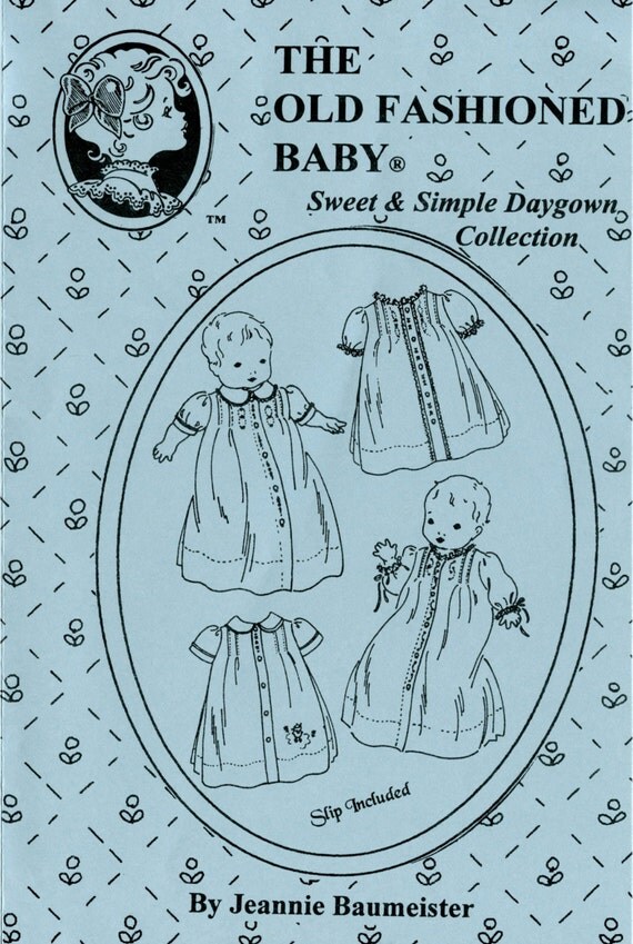 Sweet & Simple Daygowns Pattern by The Old Fashioned Baby