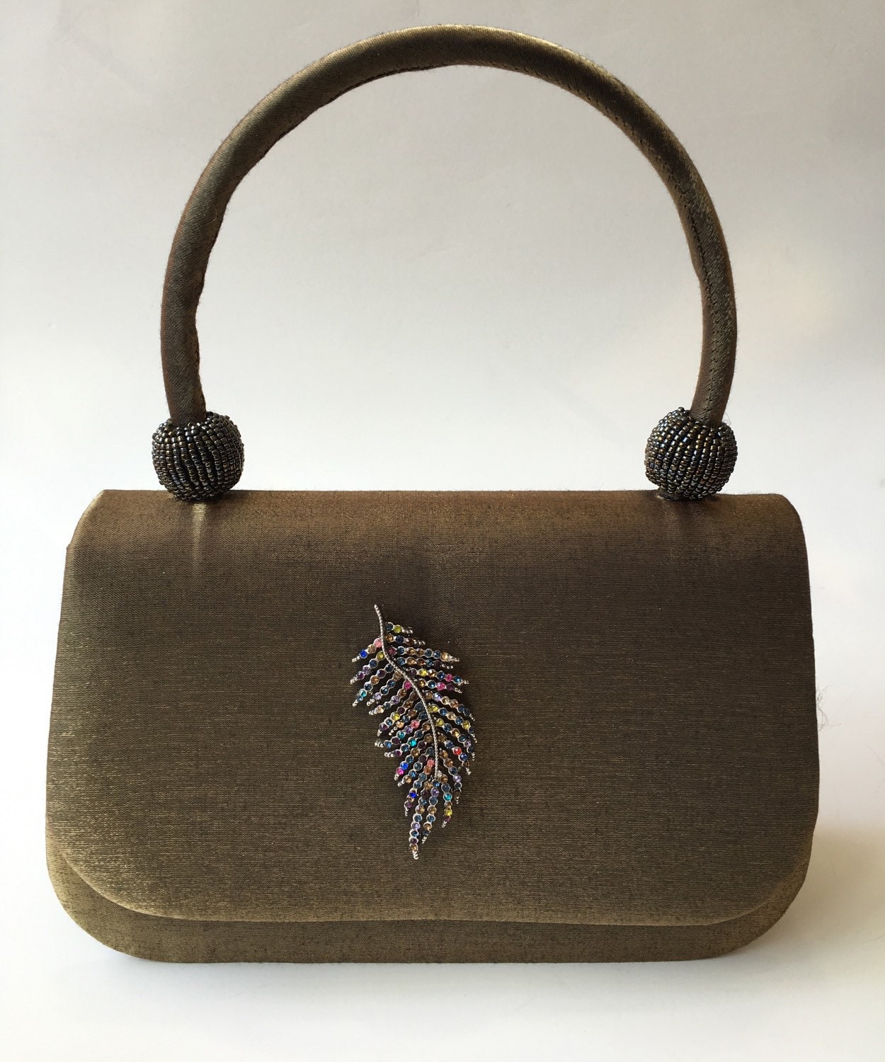 Evening Bag Olive Purse Weddings Formal Bag Evening