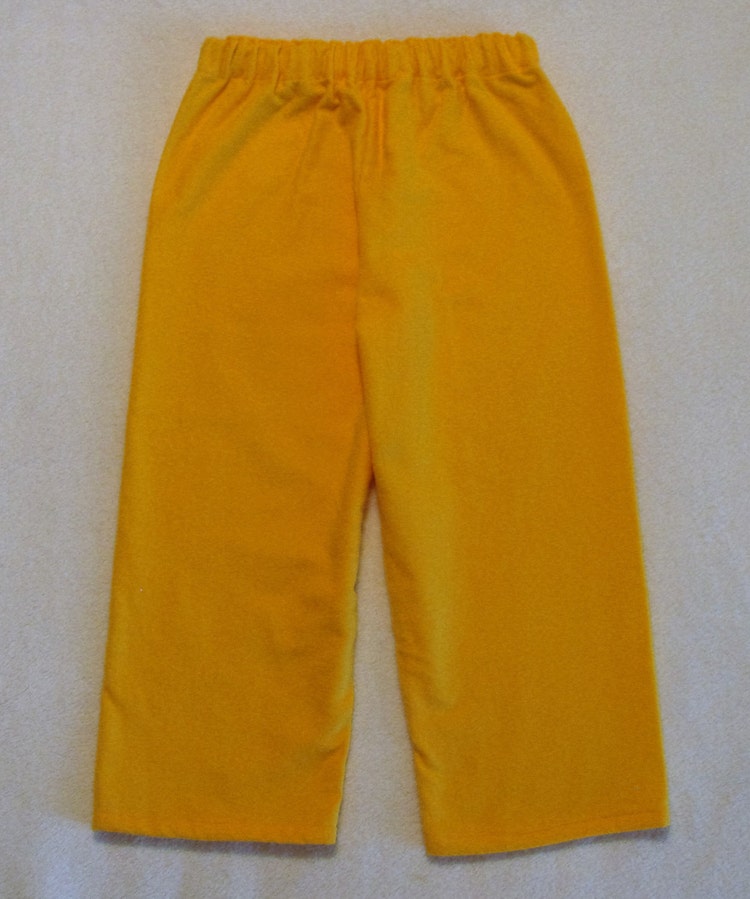 Polar Express Teen Golden Yellow Boys Pajamas by WeBeJamminPJs