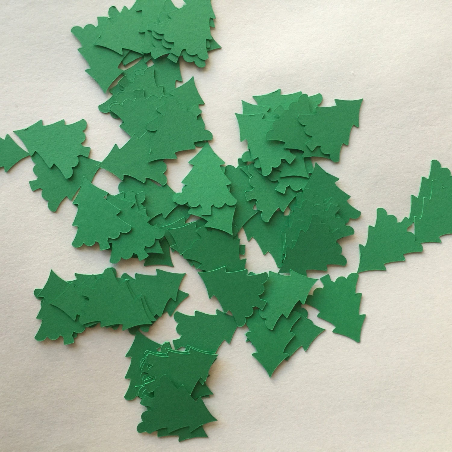 green christmas tree die cut punch out embellishment green christmas tree die cut punch out embellishment