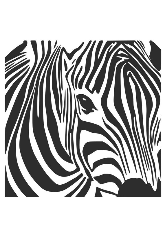 Download Zebra SVG cutting file for Cricut and Silhouette
