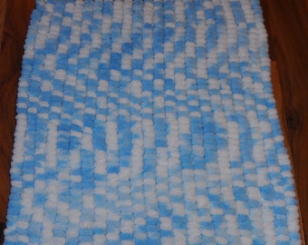 handmade pompom blanket handmade pompom blanket