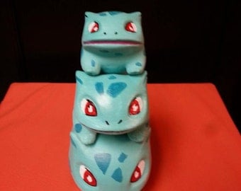 Bulbasaur or Oddish Planters in 3 sizes