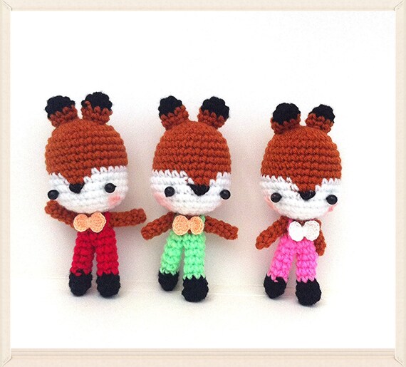 Items similar to Crochet Amigurumi, Crochet Animal ...