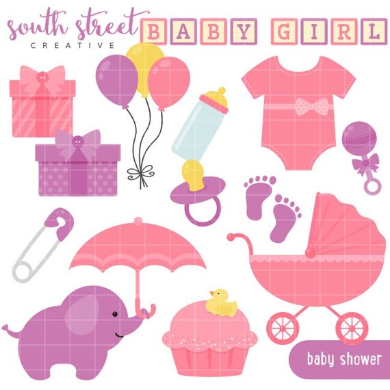 baby shower vector clipart - photo #5