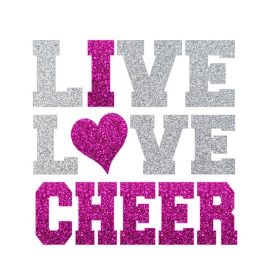 Download Live Love Cheer Svg