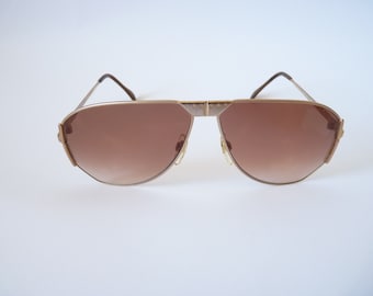 Jaguar 715 Mens vintage sunglasses 1980s aviator style