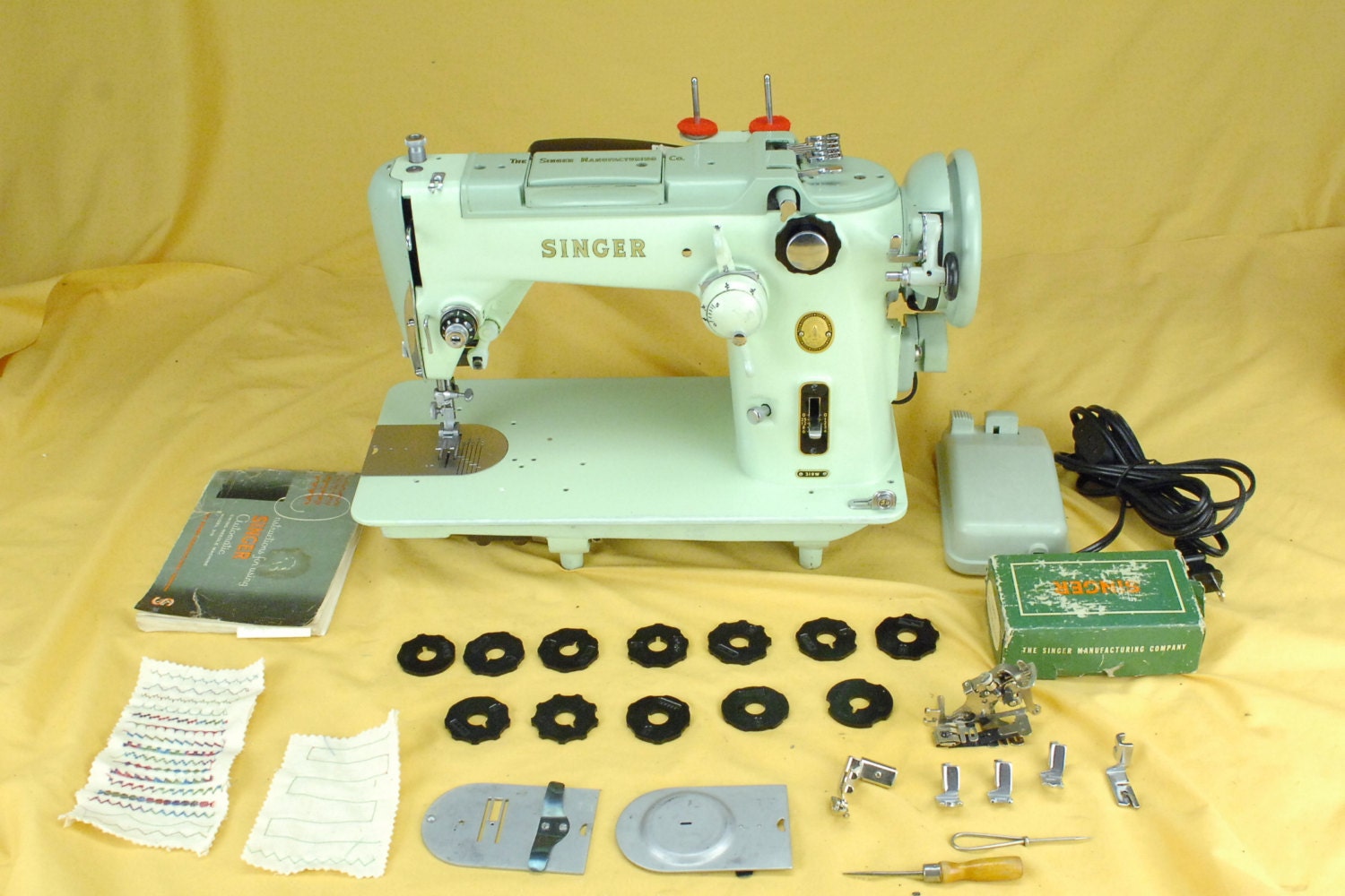 Industrial Strength Singer 319W Sewing Machine by Sewtechnology