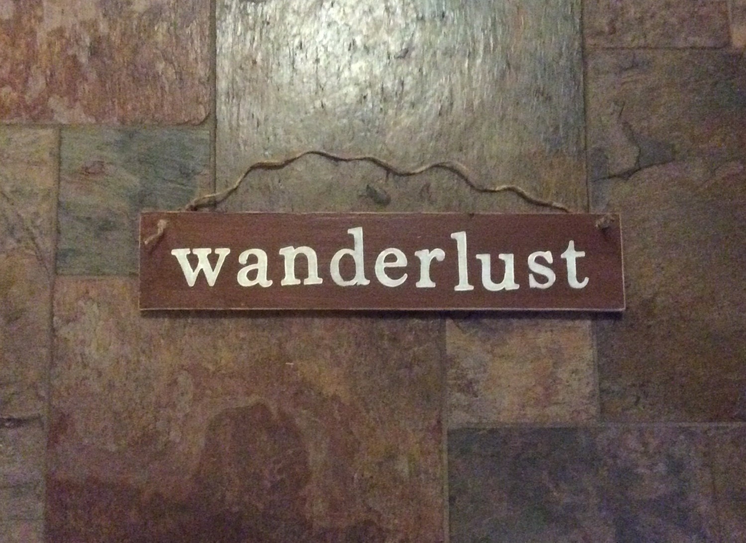 Wanderlust Rustic Sign by HomesteadDesign on Etsy