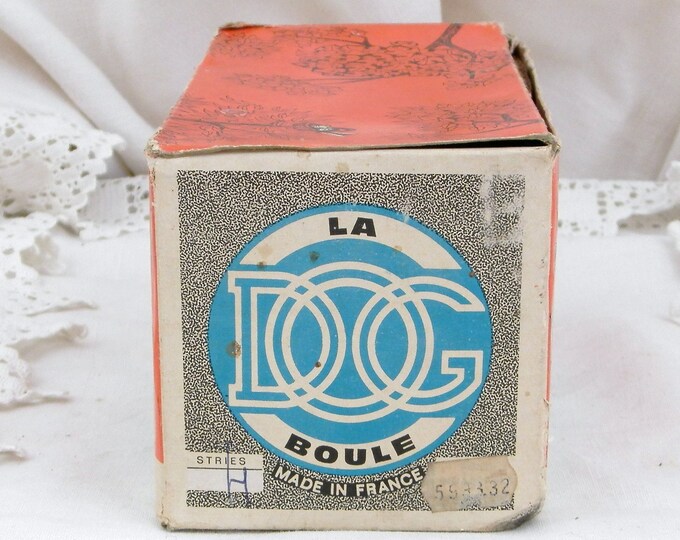 2 Vintage French Mid Century Petanque Boules with the Original Box / Retro Vintage Home Interior / Mediterranean / Francophile Gift / France 2 Vintage French Mid Century Petanque Boules with the Original Box / Retro Vintage Home Interior / Mediterranean / Francophile Gift / France