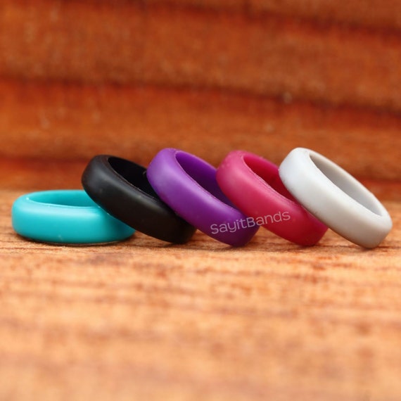 Women's Silicone Ring by kapicka on Etsy