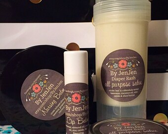 New Mom Gift Basket, Gift For Expecting Mom, Baby & Mom Gift- nipple cream, diaper rash, lip balm- Gift For Mom, Care Package, Gift Ideas