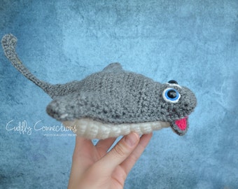 Manta ray amigurumi Etsy