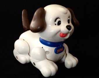 fisher price pull toy dog