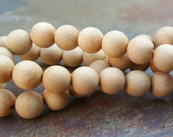 Sandalwood Beads,8mm beads, Mala Beads, qty. 50pcs