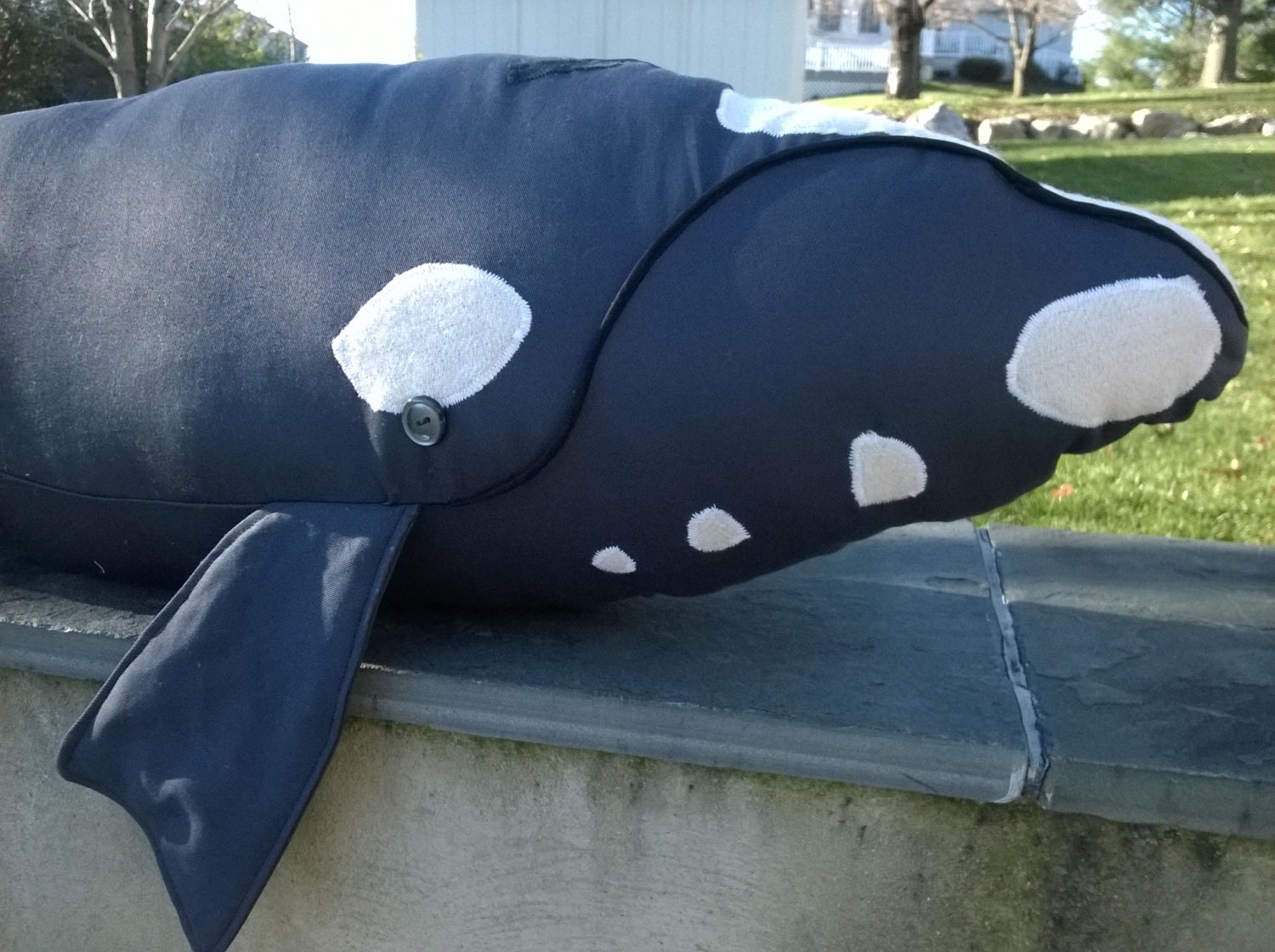 North Atlantic Right Whale Soft Toy NARW001 Organic Plush