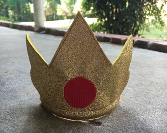 Princess Peach inspired crown