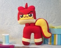 angry unikitty plush