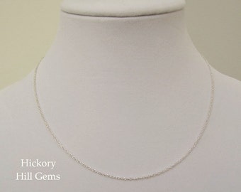 18 Inch Silver Rope Chain 18 inch silver rope chain | Etsy