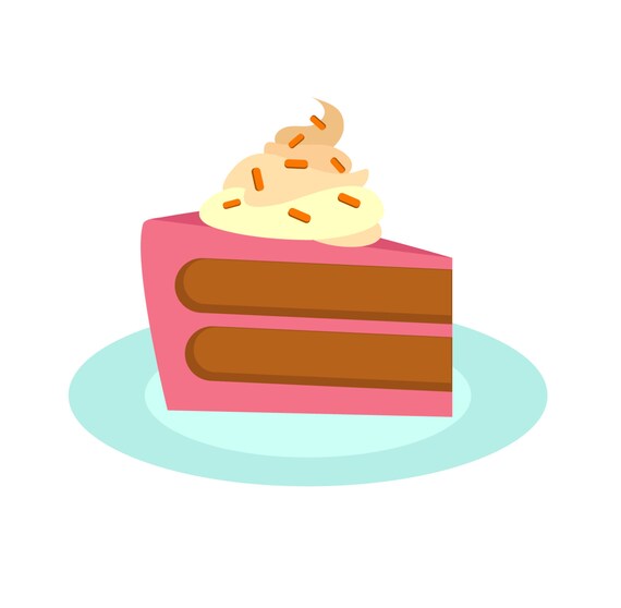 Download SVG Chocolate and strawberry cake Cooking Cuttable File