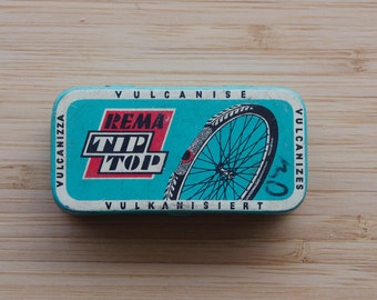 Rema Tip Top, bicycle tire repair kit, 1940s, 1950s, West Germany