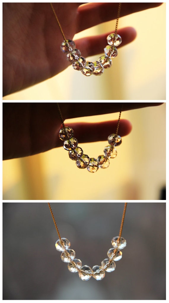 Carrie Bradshaw Jewelry Сrystal necklace by on Etsy