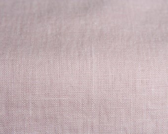 Pastel Pink Linen Fabric/Fabric by Half Yard/Linen Fabric/ Pink Linen/Baltic Linen/Softened Linen/Flax Fabric