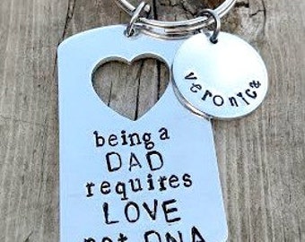 Download Step dad keychain | Etsy