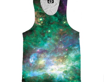 Bright and Colorful Space Hoodie Pretty Pink Galaxy